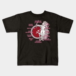 Sagittarius Zodiac Sign Test Kids T-Shirt